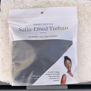 Brand NEW Grace Eleyae Satin-Lined Knot Turban
